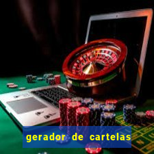 gerador de cartelas de bingo 1 a 99